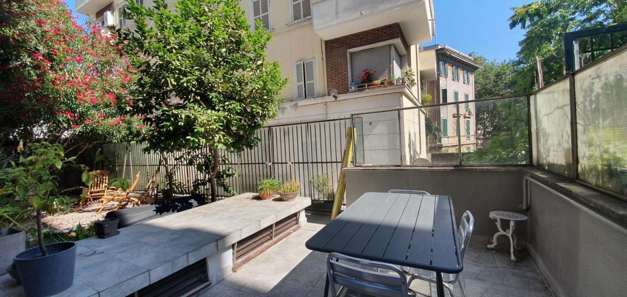 Ferienwohnung Trastevere Marlu Garden House Rom Exterior foto
